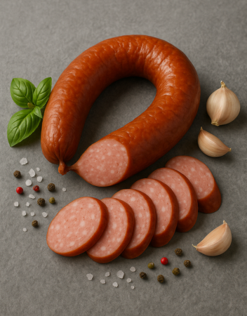 Копченая в кольцах